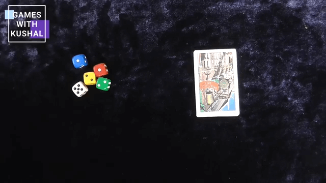 one minute dice and play card