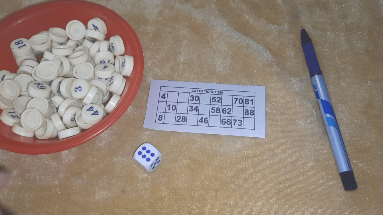 counters namber dice and paper games